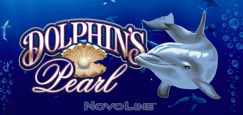 dolphin’s pearl slot banner