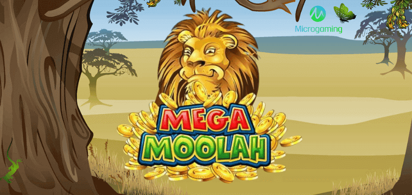 mega moolah slot banner